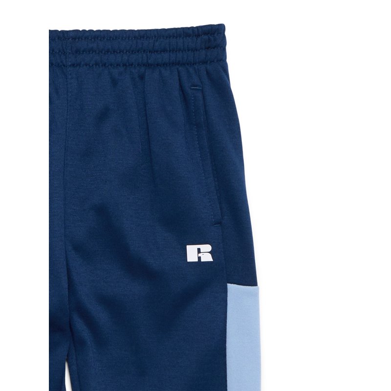 Russell Athletic Boys Colorblock Fleece Hoodie And Joggers Set 2-Piece Sizes 2T-18 & Husky