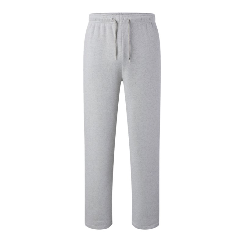 RUTAYY Boy Sweatpants Sweatpants Wide Straight Leg Bottom Sweatpants Joggers Workout High Waisted Yoga With Pockets Casual Daily Wear Grey 11-12 Years
