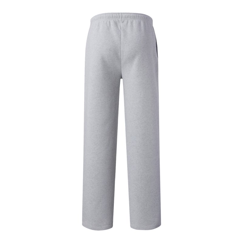 RUTAYY Boy Sweatpants Sweatpants Wide Straight Leg Bottom Sweatpants Joggers Workout High Waisted Yoga With Pockets Casual Daily Wear Grey 11-12 Years