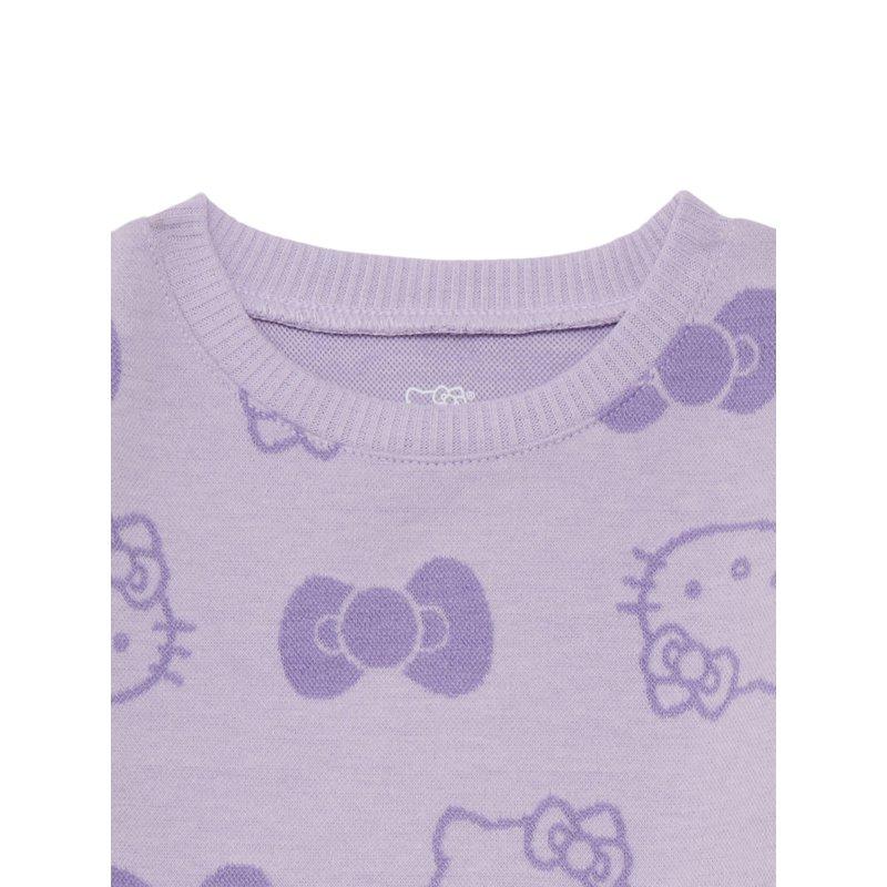 Sanrio Toddler Girls Hello Kitty Intarsia Graphic Sweater And Skirt Set 2-Piece Sizes 12M-5T