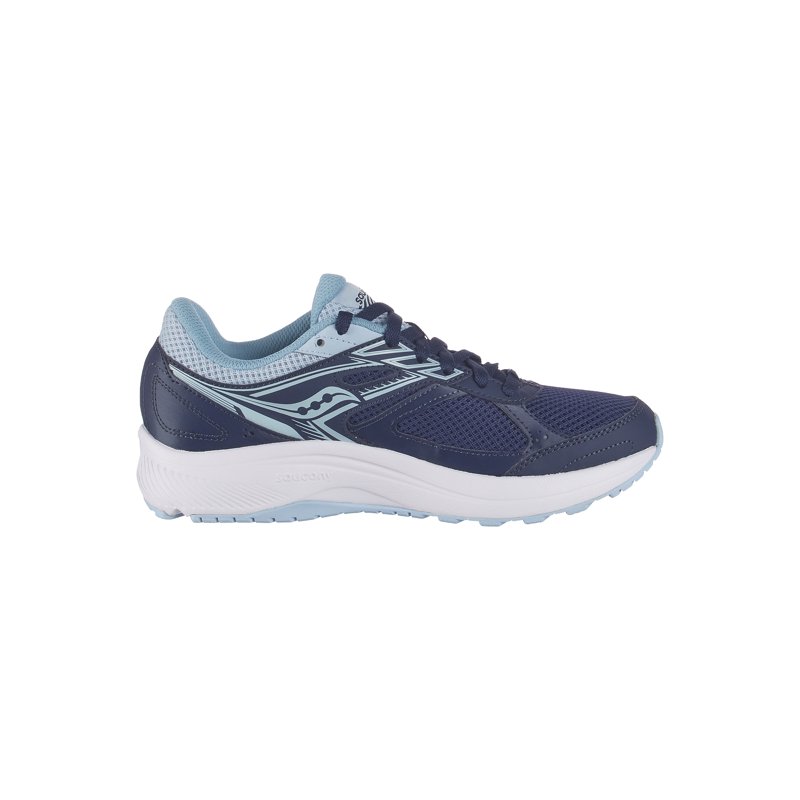 Saucony Women's Navy/Light Blue Cohesion 14 Training Shoes - 8.5M