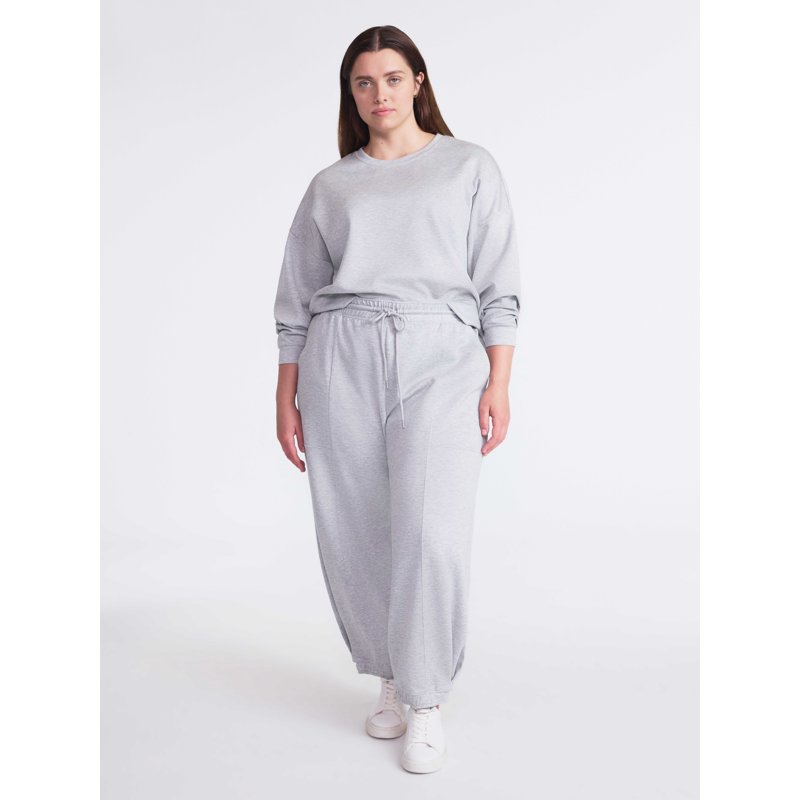 Scoop Women's And Women's Plus New Scubaknit Barrel Pants Sizes XS-4X