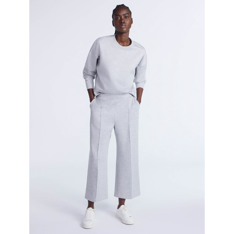 Scoop Women's And Women's Plus New Scubaknit Cropped Pants Sizes XS-4X