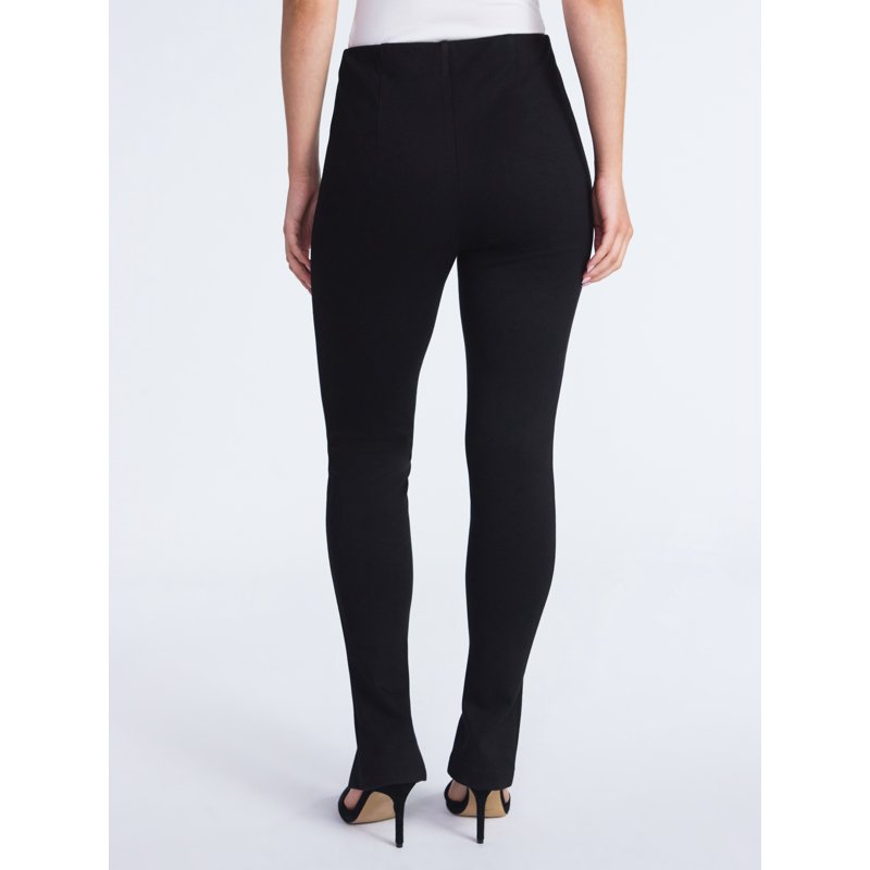 Scoop Women’s And Women’s Plus Pull On Slim Fit Ponte Pants Sizes XS-4X