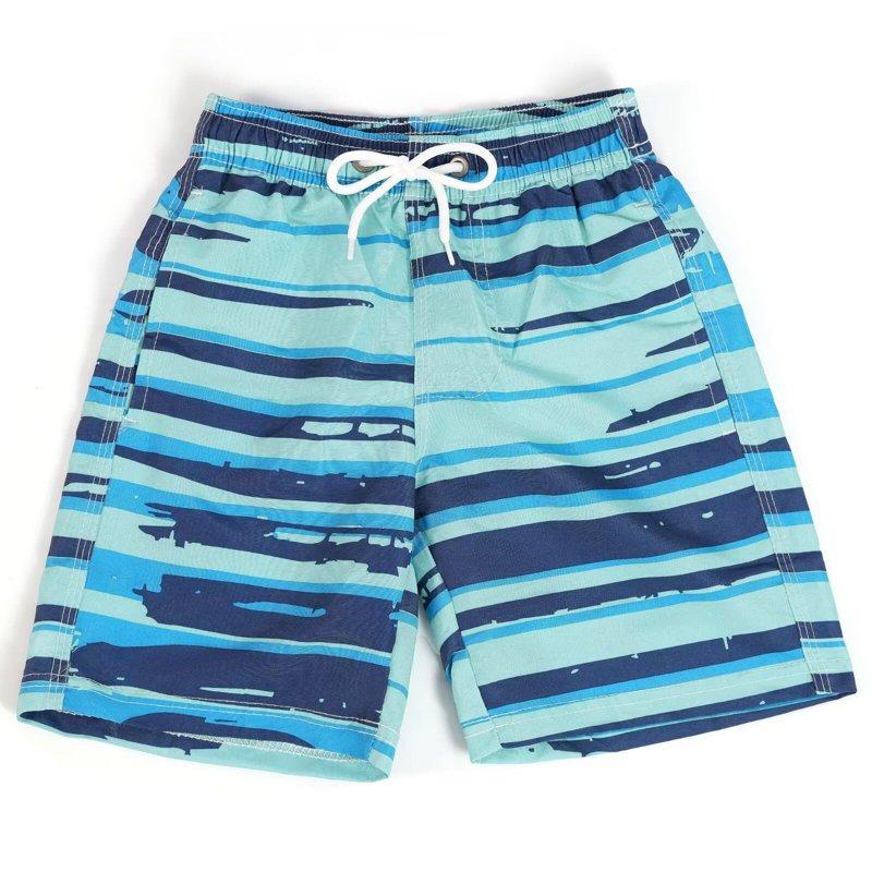 Skibeaut Boys Swim Shorts Kids Swimming Trunk Quick Dry Board Shorts for 3-14 Years