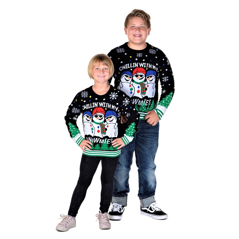 Socal Look Children's Ugly Xmas Unisex Toddler Festive Christmas Sweater