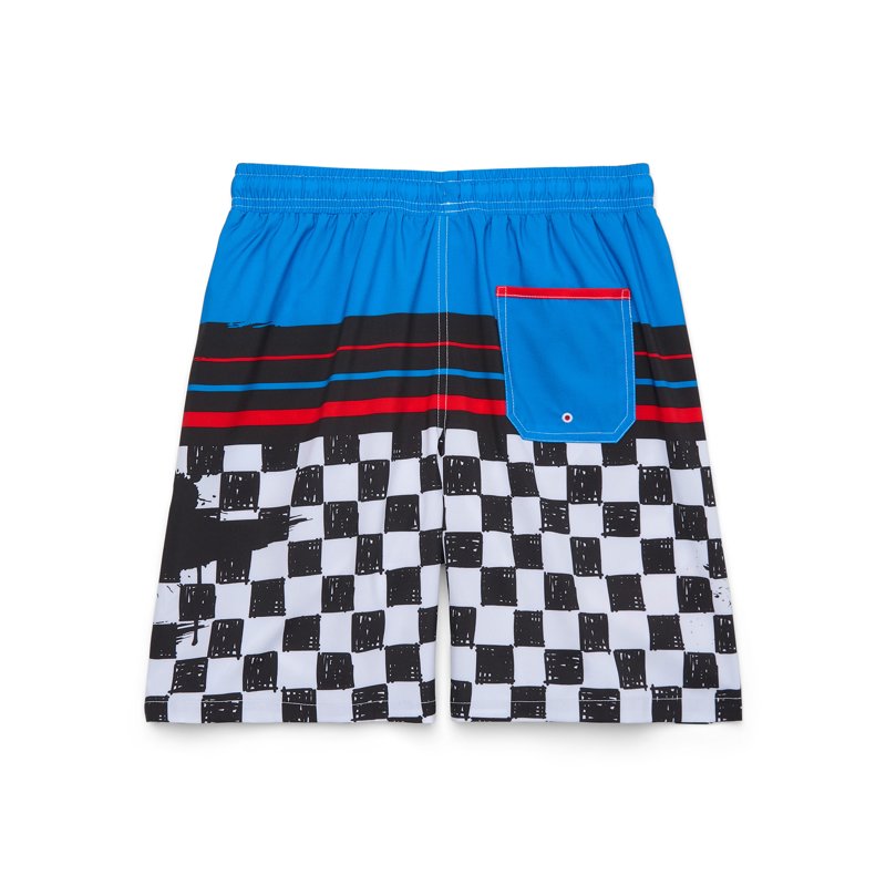 Sonic The Hedgehog Boys’ Graphic Swim Trunks With UPF 50+ Sizes 4-12