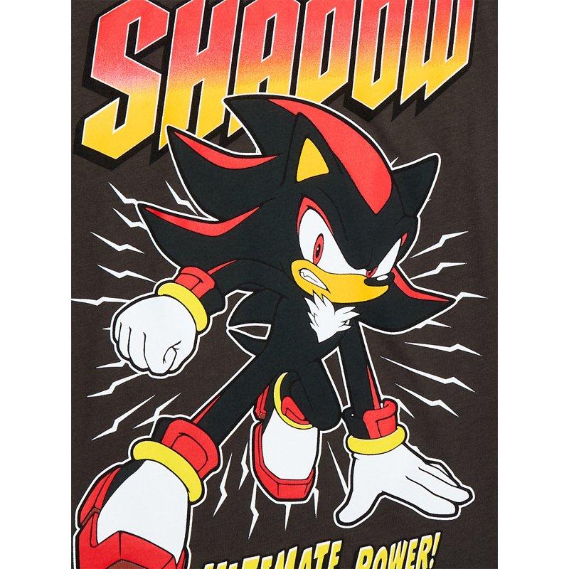 Sonic The Hedgehog Boys Shadow Graphic Tee With Short Sleeves Sizes 4-18