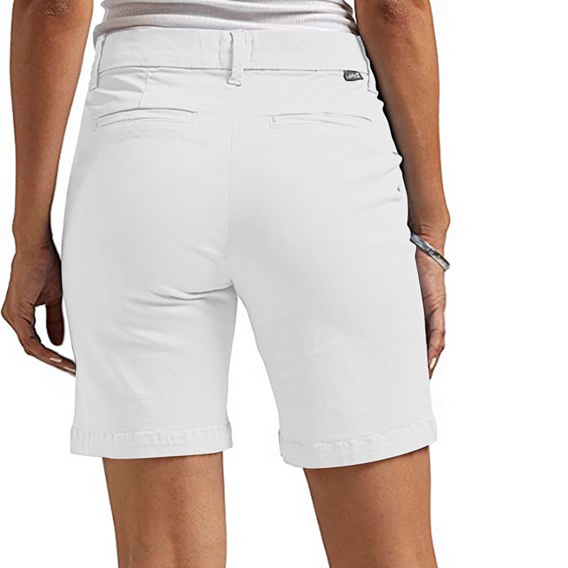 Sovlvnd Womens Stretch Shorts Plus Size Thin Waist Regular Fit Hiking Workout Shorts With Pockets