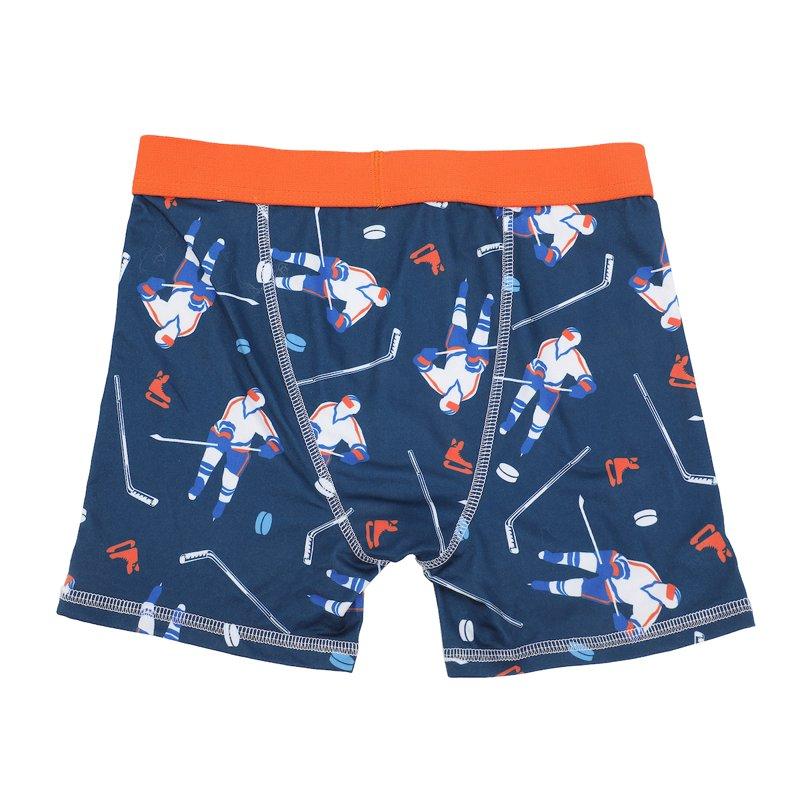 Sports Patterns AOP Boy's 5-Pack Boxer Briefs-10/12
