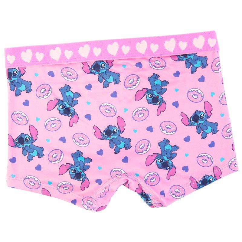 Stitch Girls Boyshort Character Underwear 4-Pack Size 4-10