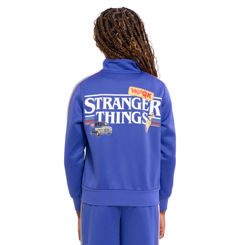 Stranger Things Girls Active Full-Zip Track Jacket Sizes 4-16