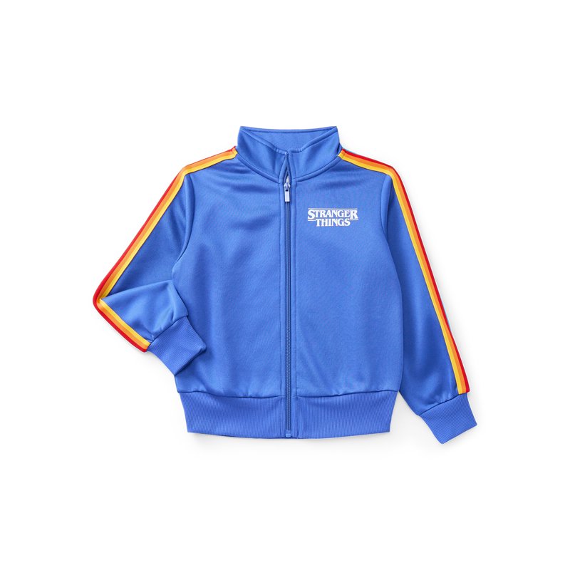 Stranger Things Girls Active Full-Zip Track Jacket Sizes 4-16