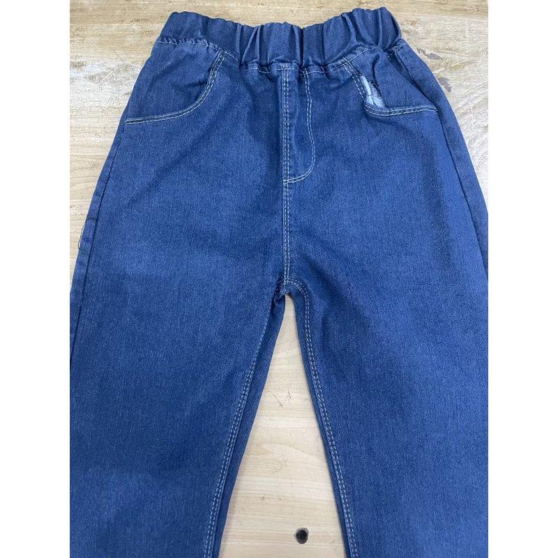 Summer Saving Clearance WRKEKC Pants For Boys Spring And Summer Children's Boys' Basic Casual Solid Long Pocket Jeans