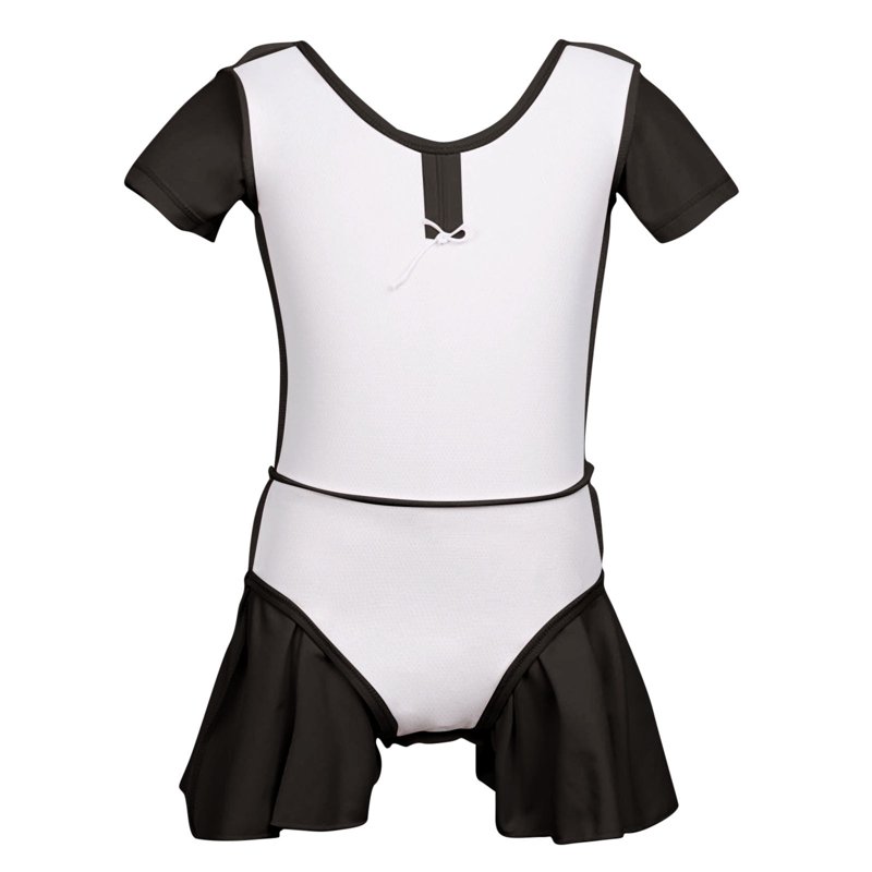 Summer Savings AKAFMK Gymnastics Ballets Leotard For Toddler Girls Dance Leotard Summer Ruffle Short Sleeve Training Clothes Baby Gym Suit 3-12 Years