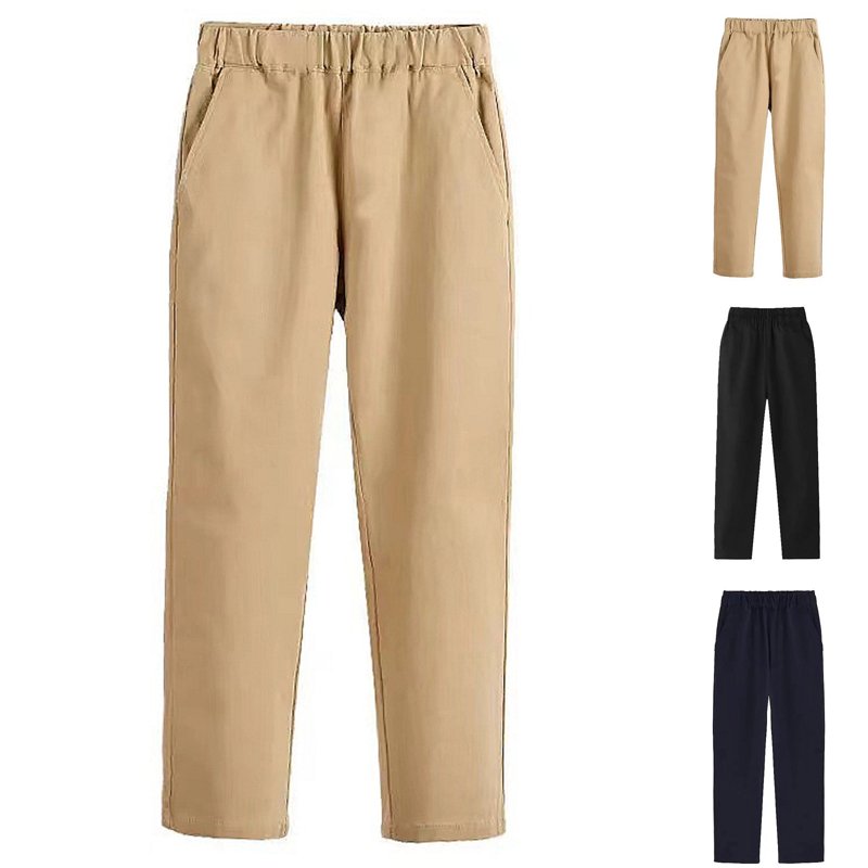 Summer Savings Bovxnpu Summer Toddler Boys Girls Pants Kids Casual Pants School Pants Elastic Waist Performance School Uniform Pants Outerwear Pants 5 Years