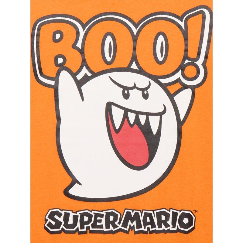 Super Mario Boo Boys Short Sleeve Halloween Graphic T-Shirt Sizes 4-18