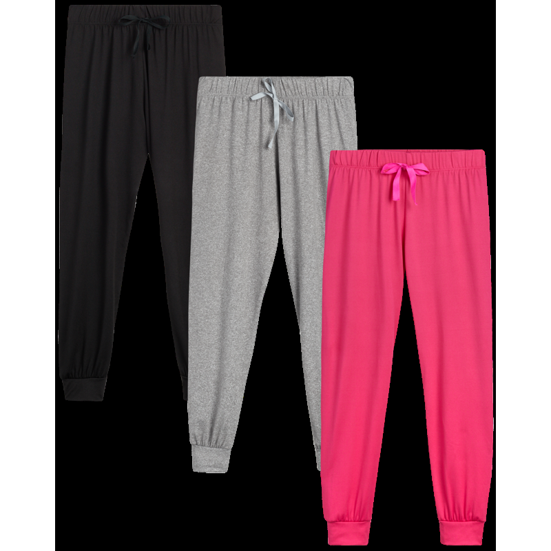 Sweet Hearts Girls' Sweatpants - Lightweight Super Soft Joggers - Athletic Performance Pants (3 Pack)