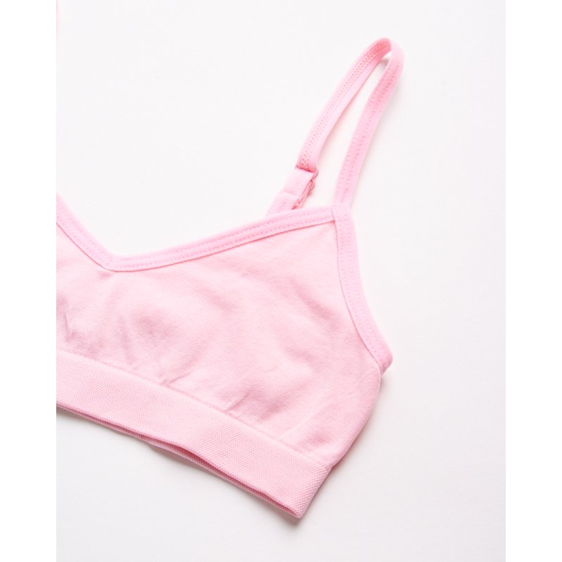 Sweet & Sassy Girls Seamless Training Bra Cami Training Bra Stretch Performance Seamless Bra 9 Pack