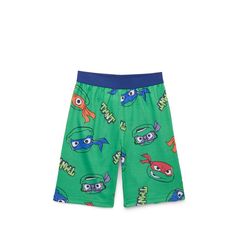 Teenage Mutant Ninja Turtles Boys Graphic Print Tee And Shorts Sleep Set 2-Piece Sizes 4-12