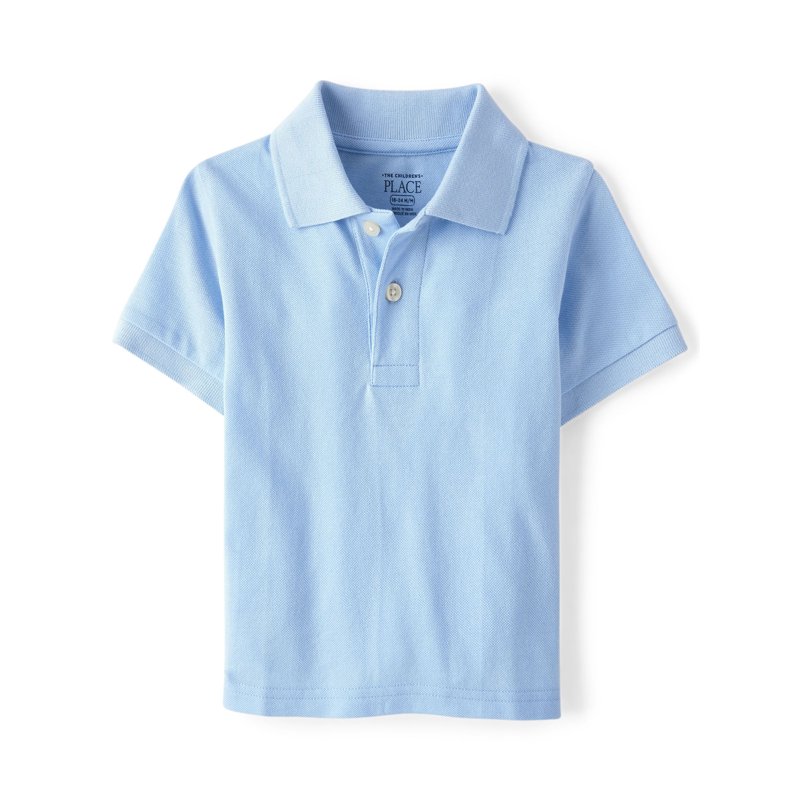The Children's Place Baby Toddler Boys Uniform Short Sleeve Polo Sizes 6M-5T