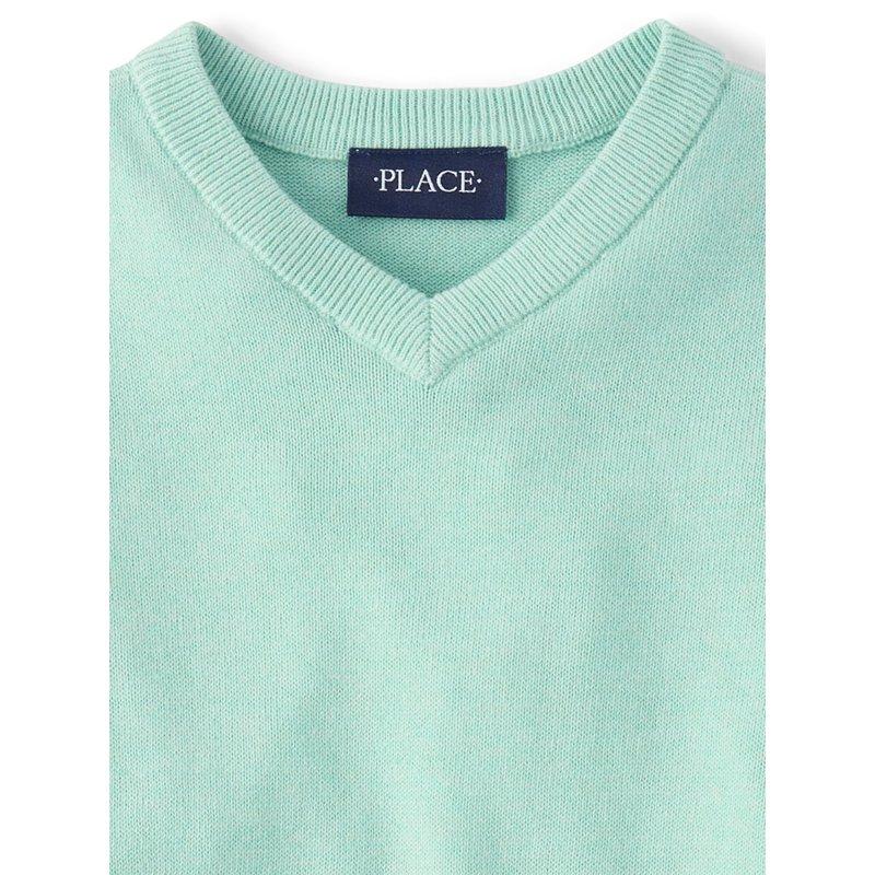 The Children's Place Boys Marled V-Neck Sweater Sizes XS-XXL