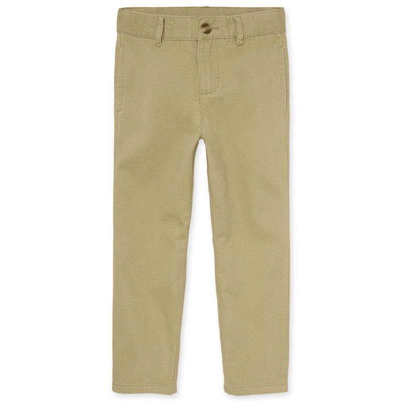 The Children's Place Boys Uniform Stretch Straight Chino Pants Sizes 4-18