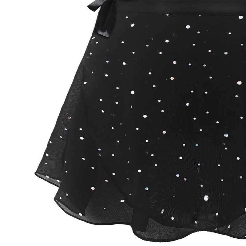 Tiijoy Toddler Girls Ballet Dance Leotard Dress Short Sleeve Dancewear Skirt Outfits Sizes 2-3