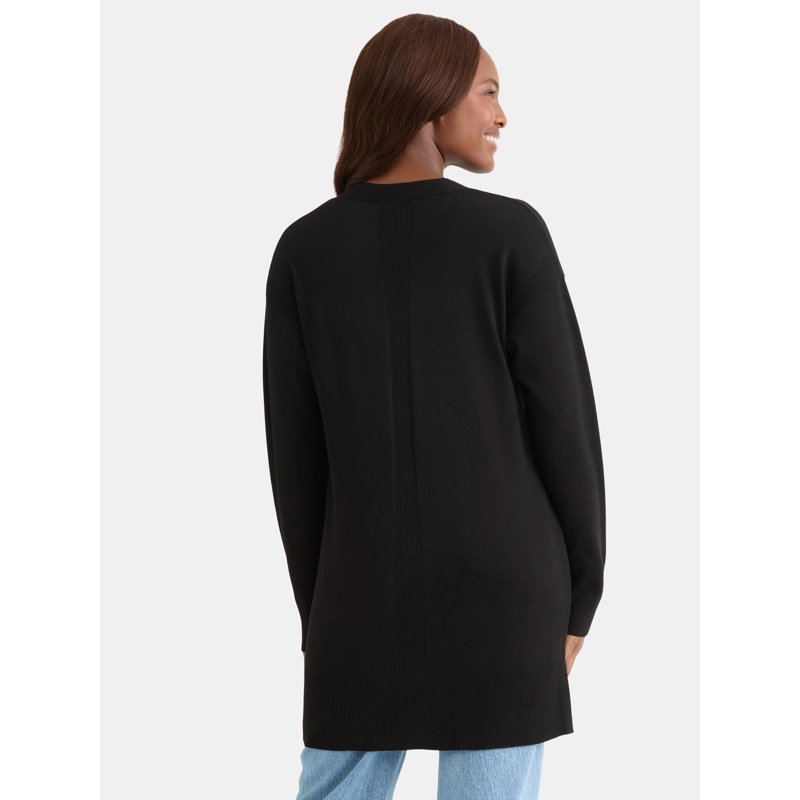 Time And Tru Women’s Button Front Cardigan Sweater Sizes XS-XXXL