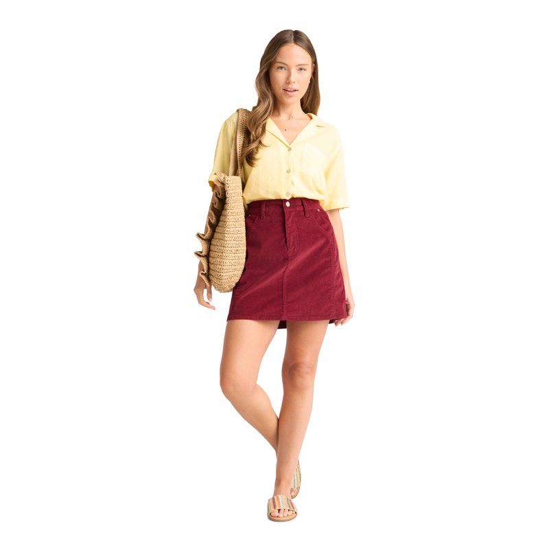 Time And Tru Women's Corduroy Mini Skirt Sizes 0-20