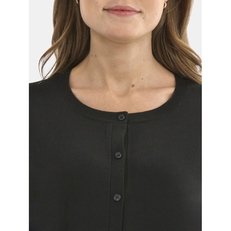 Time And Tru Women’s Fine Gauge Button Front Cardigan Size XS-3XL