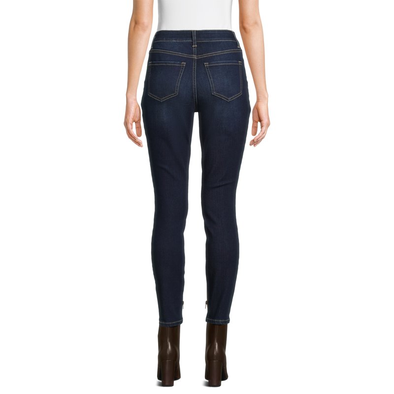 Time And Tru Women's High Rise Skinny Jeans 27" 29” Inseams Sizes 2-22