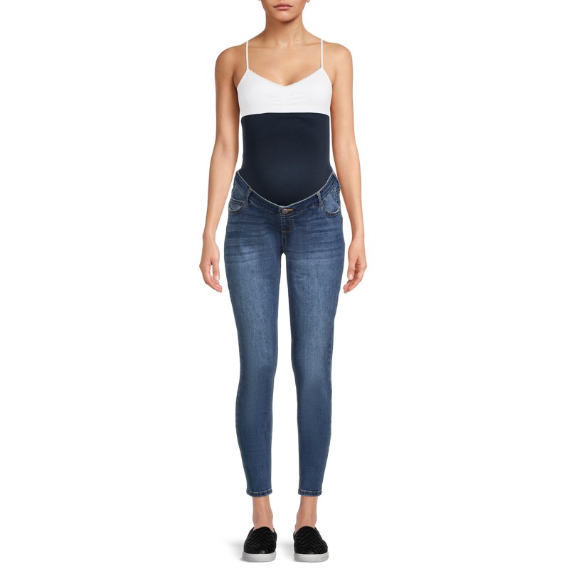 Time And Tru Women's Maternity Skinny Jeans Sizes S-XXL