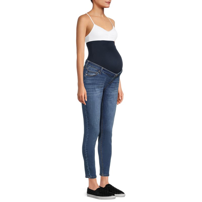 Time and Tru Women's Maternity Skinny Jeans Sizes S-XXL