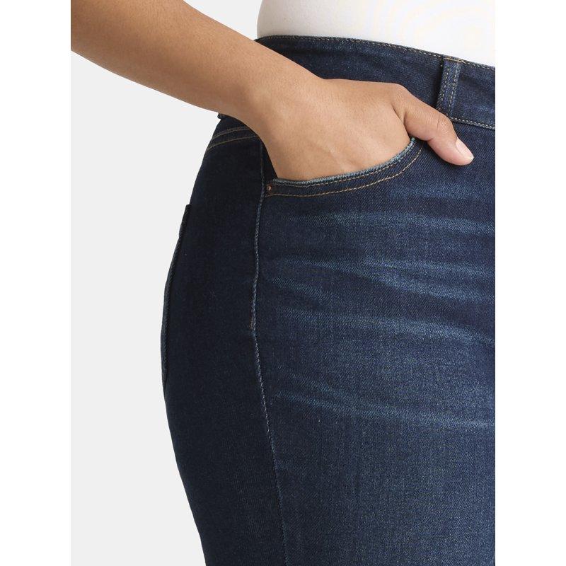 Time And Tru Women's Mid Rise Bootcut Jeans Available In 30" 32" 34" Inseams Sizes 0-20
