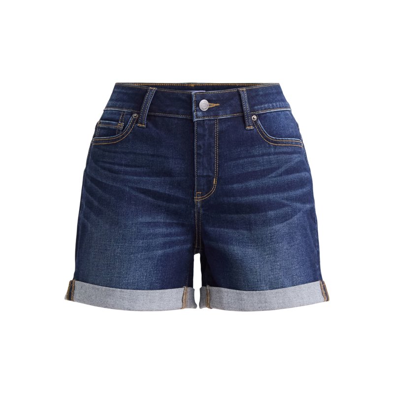 Time And Tru Women's Mid-Rise Denim Short 4" Inseam Size 2-20