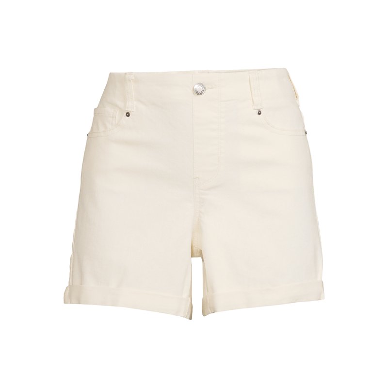 Time And Tru Women's Pull-On Denim Shorts 5" Inseam Sizes XS-XXL