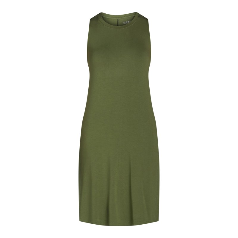 Time And Tru Women's Sleeveless Knit Swing Dress Sizes XS-XXXL