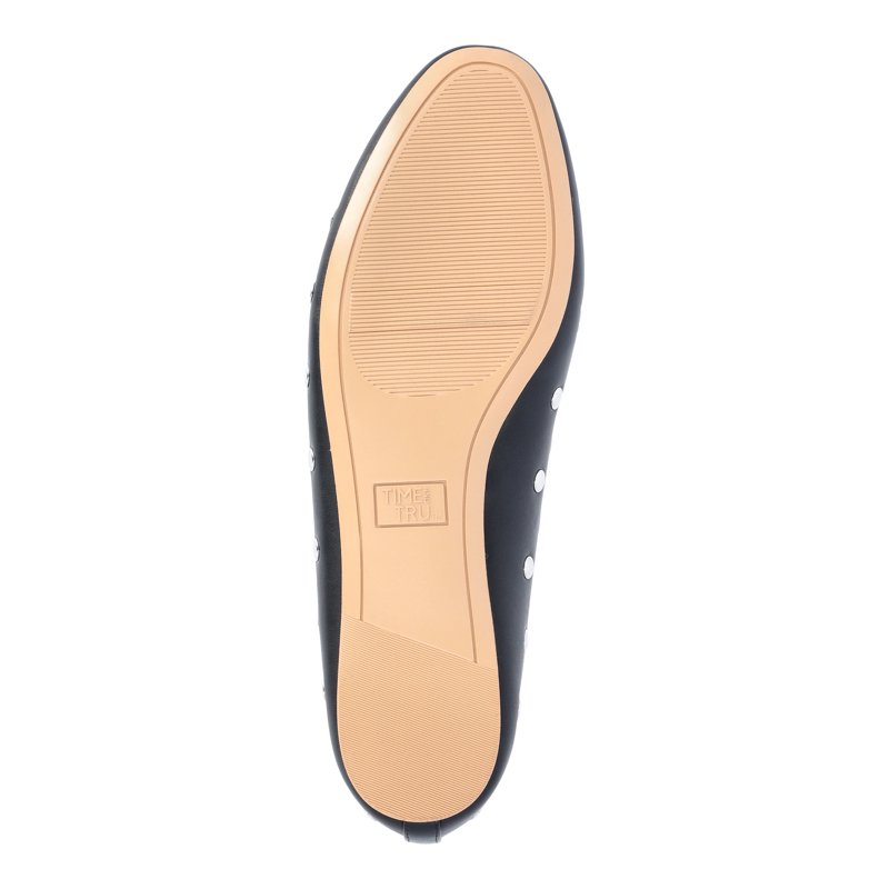 Time And Tru Women's Studded Ballet Flats