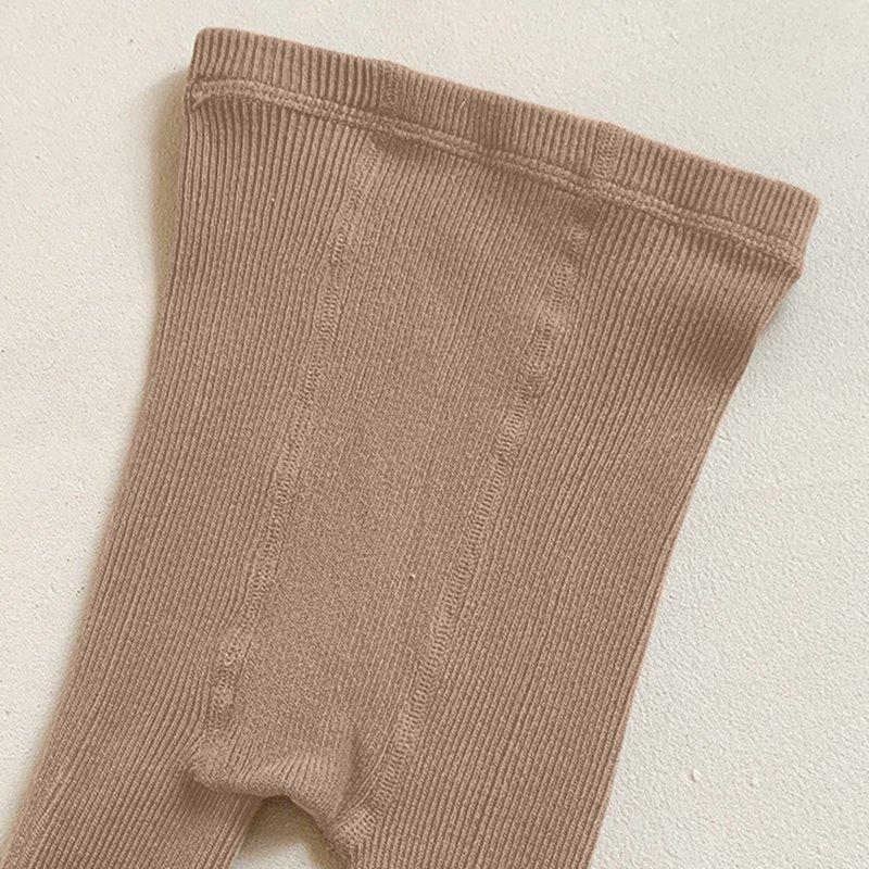 Toddler Baby Girls Boys Socks Tights Cable Knit Leggings Cotton Stockings School Tights Socks For Boys Girls Size 8-9T