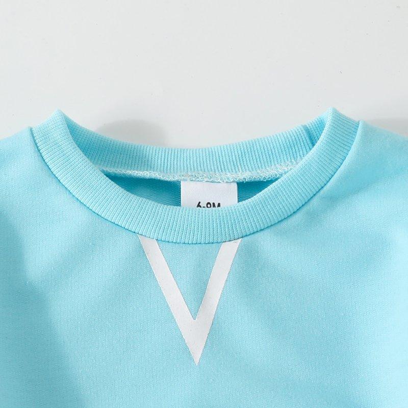 Toddler Boys Outfits Long Sleeve Sweatshirt Tops And Pants Child Kids 2Pcs Sports Sweatsuit Tracksuits