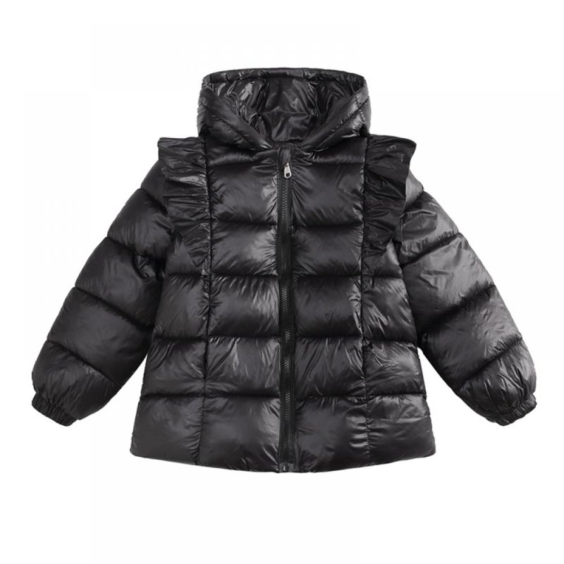 Toddler Girls' Hooded Coat Winter Down Windproof Jacket Outerwear