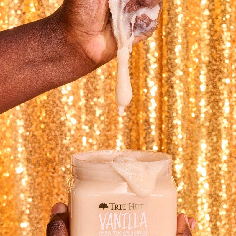 Tree Hut Vanilla Shea Butter Sugar Body Scrub 18 Oz
