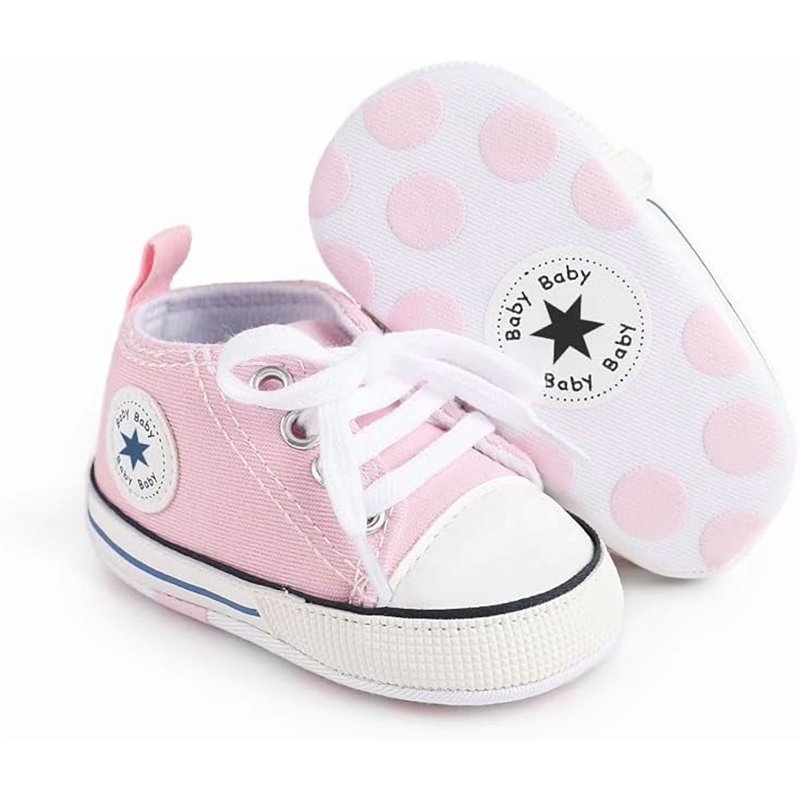 Unisex Baby Boys Girls High Top Sneaker First Walkers Shoes