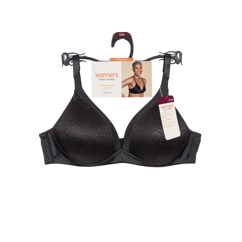 Warners® Blissful Benefits Women's Back-Smoothing Comfort Wireless Lift T-Shirt Bra