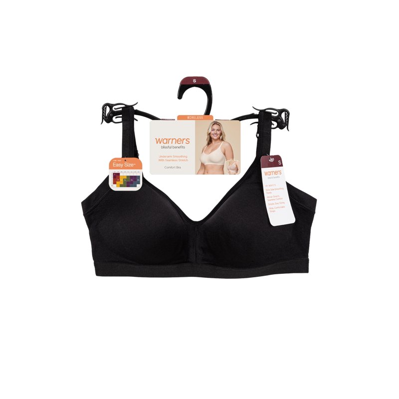 Warners® Blissful Benefits Women's Underarm-Smoothing With Seamless Stretch Wireless Lightly Lined Comfort Bra
