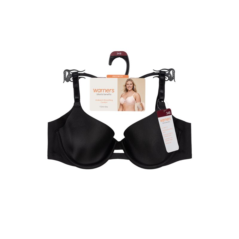 Warners® Blissful Benefits Women's Underarm-Smoothing Comfort Underwire Lightly Lined T-Shirt Bra