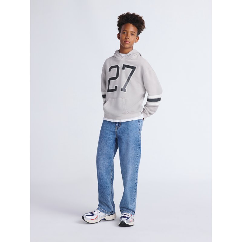 Weekend Academy Boys Fleece Varsity Hoodie Sizes 4-18