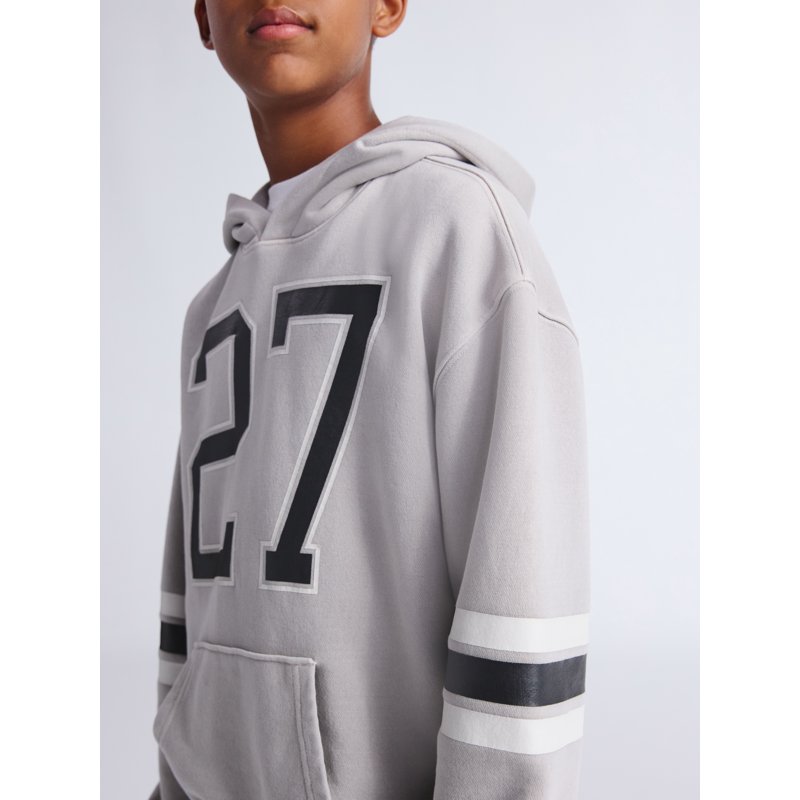 Weekend Academy Boys Fleece Varsity Hoodie Sizes 4-18