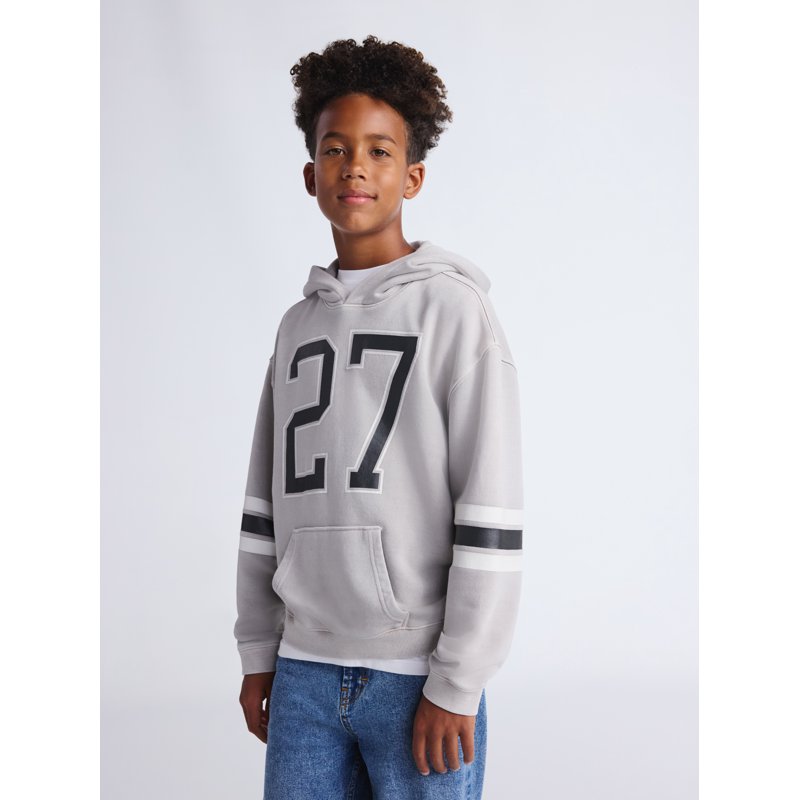 Weekend Academy Boys Fleece Varsity Hoodie Sizes 4-18
